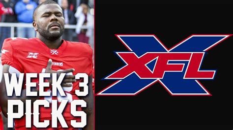 xfl predcitions|xfl predictions week 3.